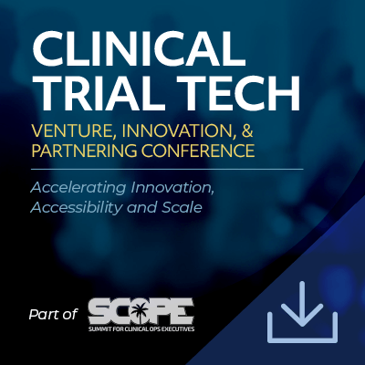 Clinical Trial Venture, Innovation & Partnering Prospectus